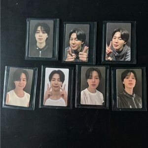 Jimin FACE photocard assortment